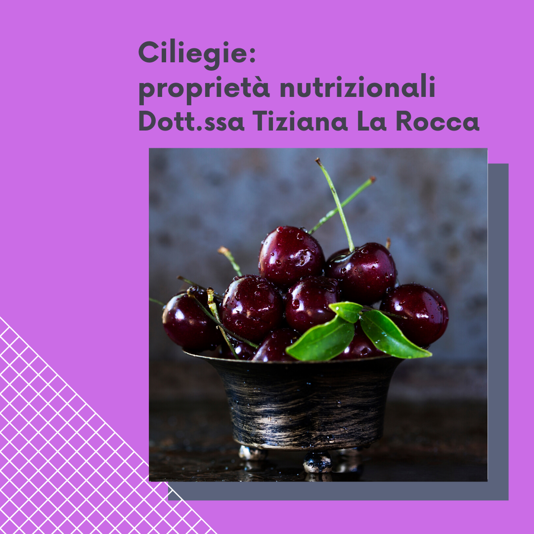 Ciliegie: proprietà nutrizionali